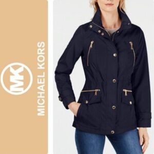 Michael Kors Navy Raincoat